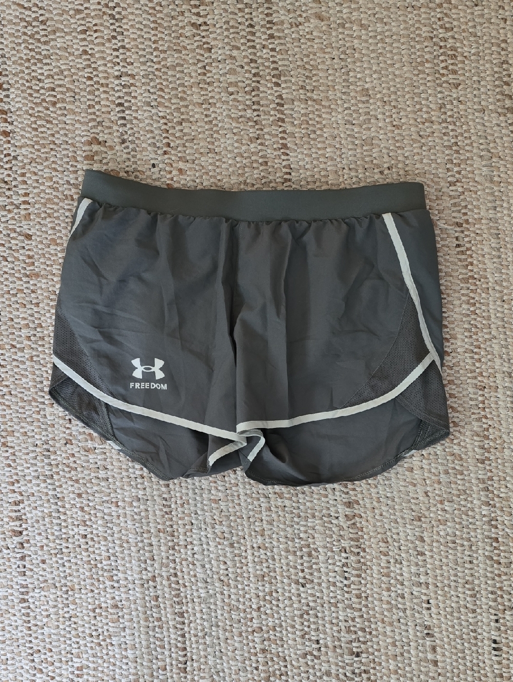 Under Armour Women's Green Performance Running Shorts